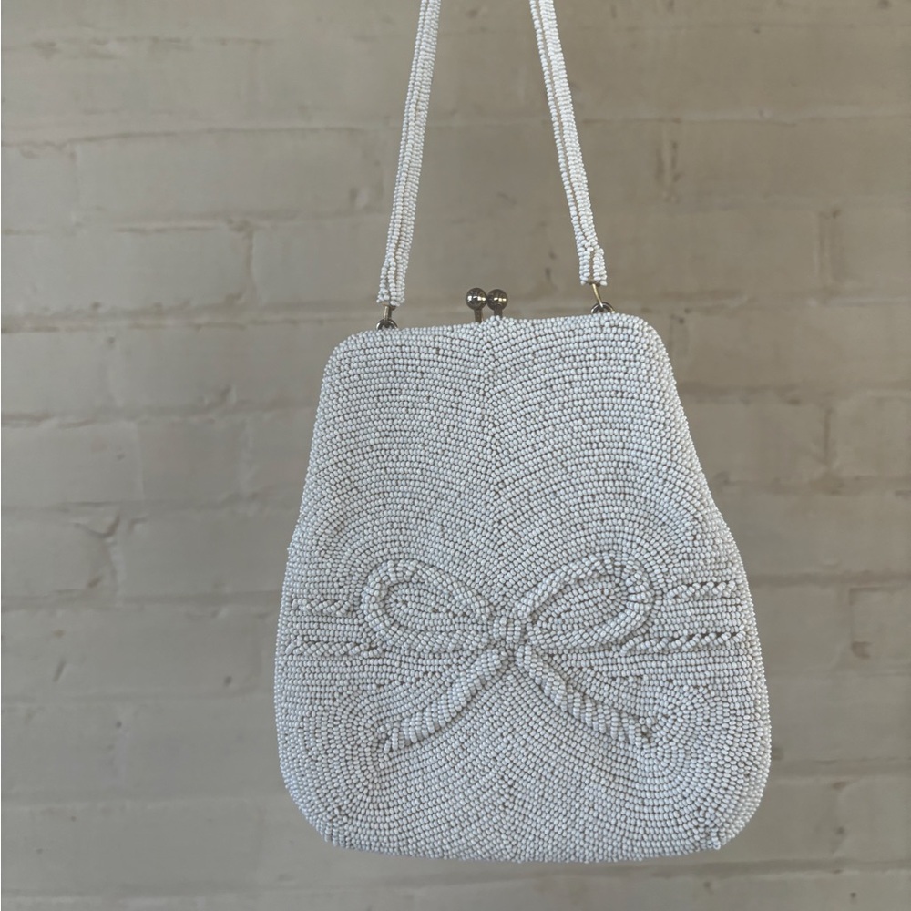 Beaded Bow Bag
